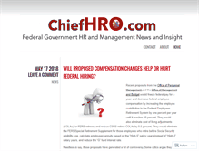 Tablet Screenshot of chiefhro.com